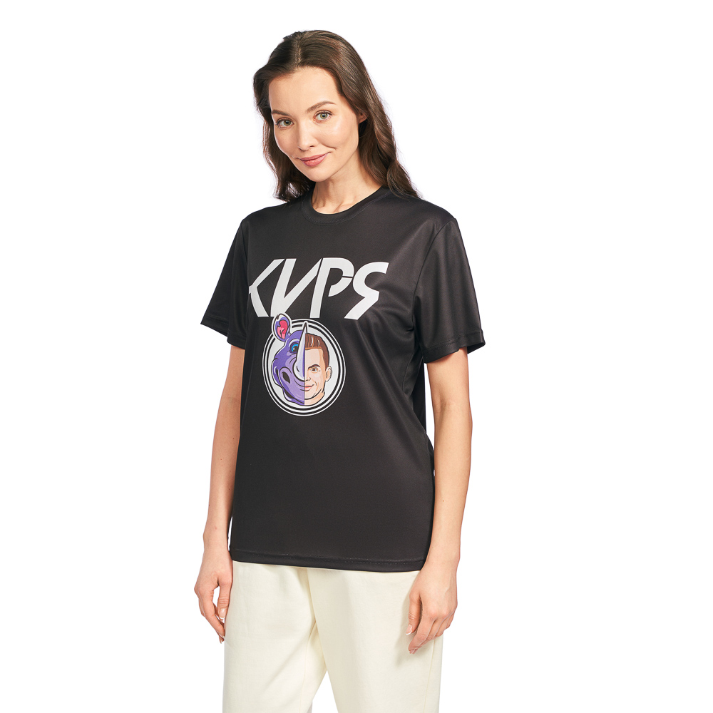 Футболка спортивная для взрослых "КИРЯ", размер 4XL, 100% полиэстер, 4 дизайна, арт.№ 006-013