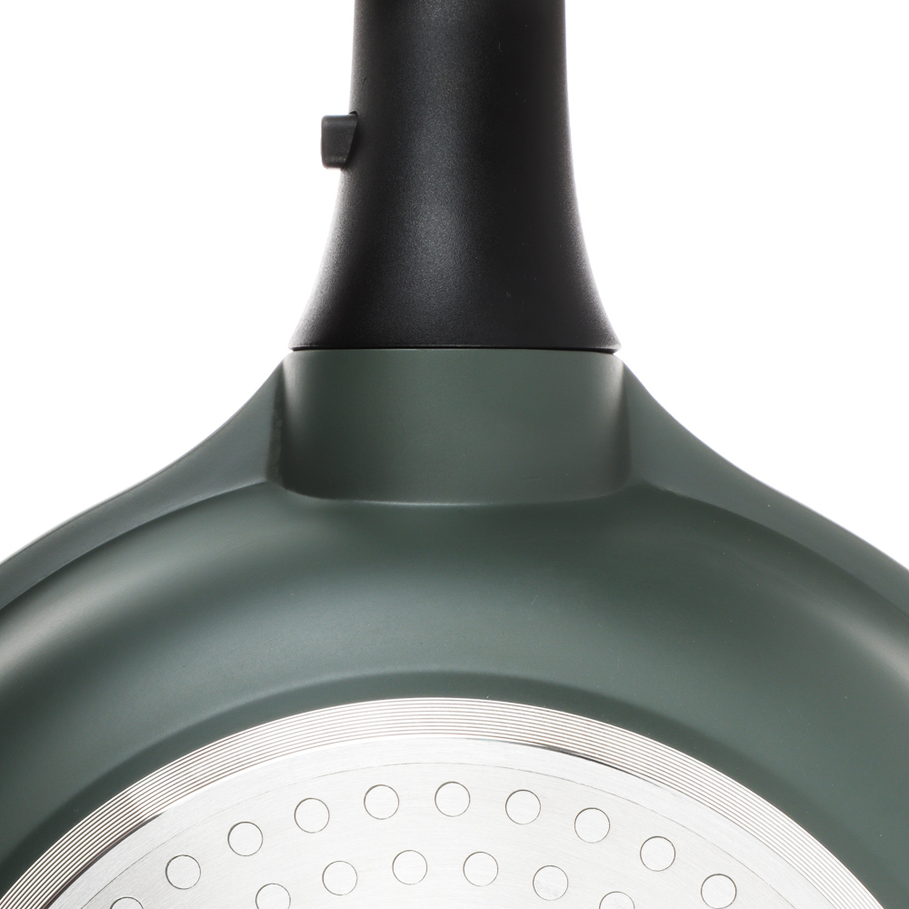 SATOSHI Уран Сковорода литая d24см, антипригарное покрытие Мрамор, индукция, съемная ручка, арт.№ 846-456