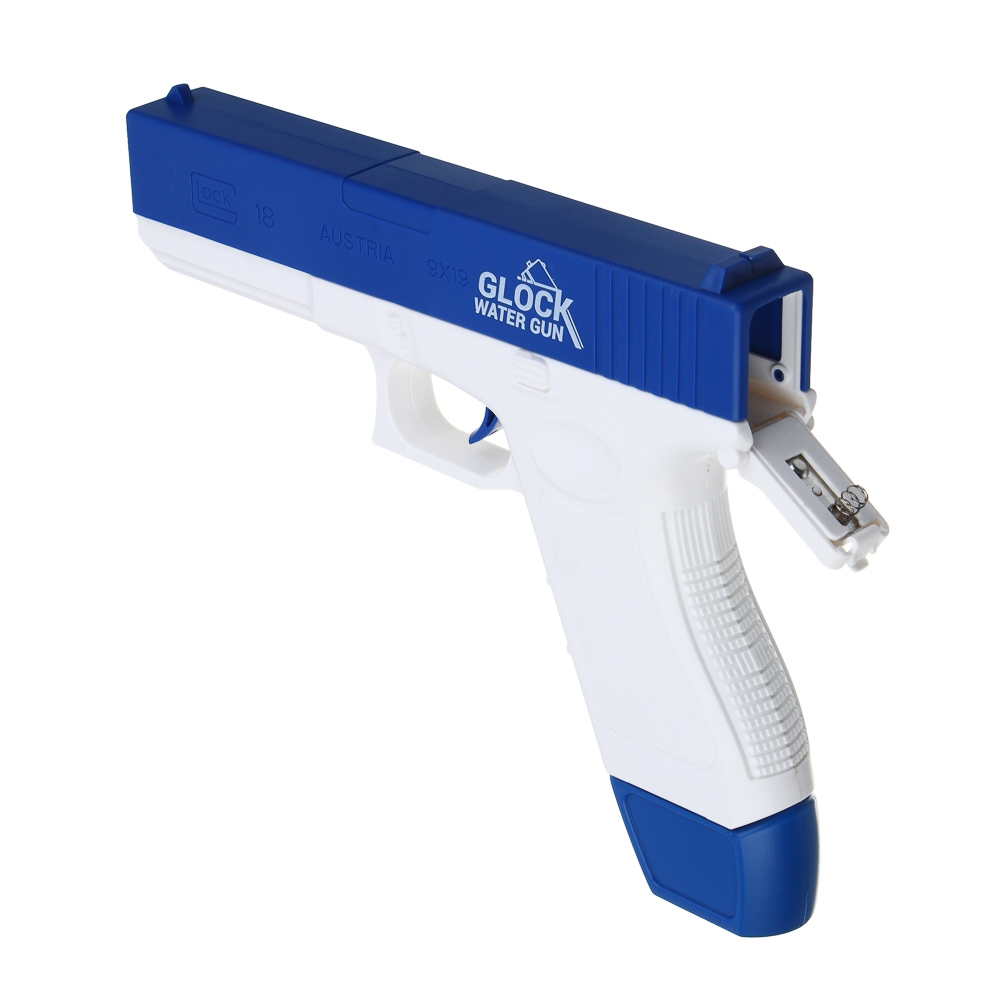 ИГРОЛЕНД Пистолет водный электрический, PP, PVC, 2АА, 60мл, 22х14,5х3,5см, арт.№ 261-782