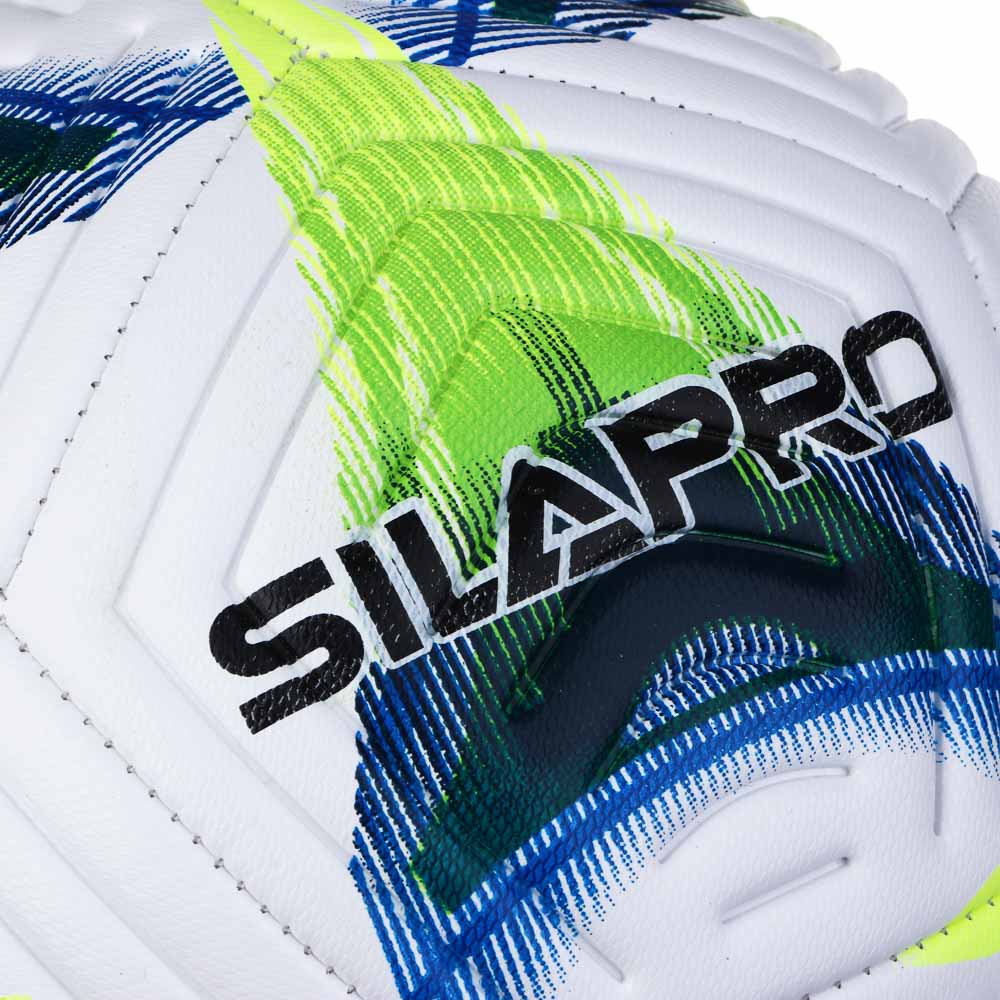 SILAPRO Мяч футбольный 22см, 5 р-р, 2сл, PU 3.5мм, 400г (+-10%), арт.№ 133-001