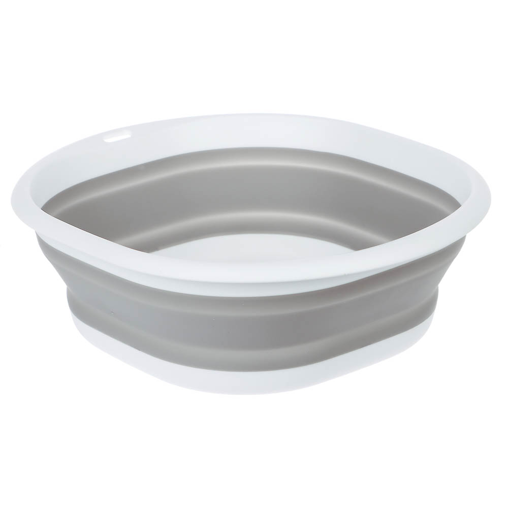 Набор тазов для уборки 3 шт, складные, 3-5-8 литров, полипропилен, термопластичная резина, арт.№ 407-102