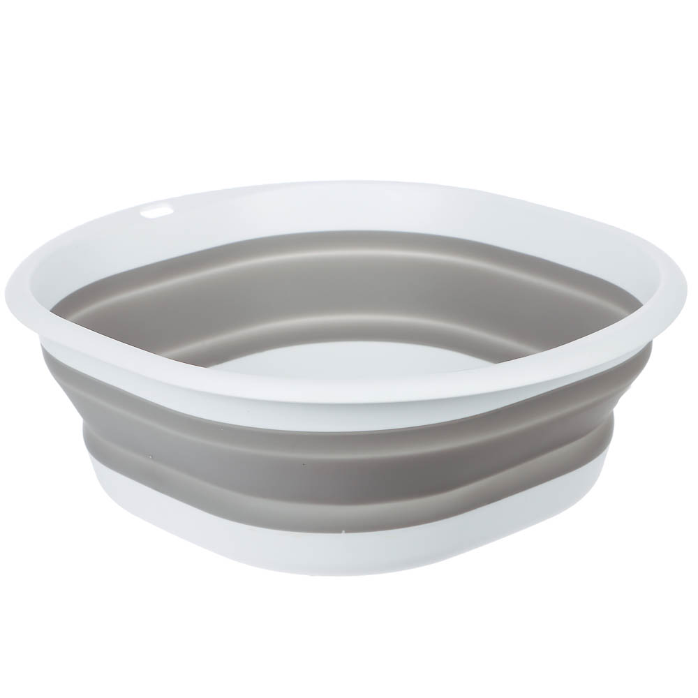 Набор тазов для уборки 3 шт, складные, 3-5-8 литров, полипропилен, термопластичная резина, арт.№ 407-102