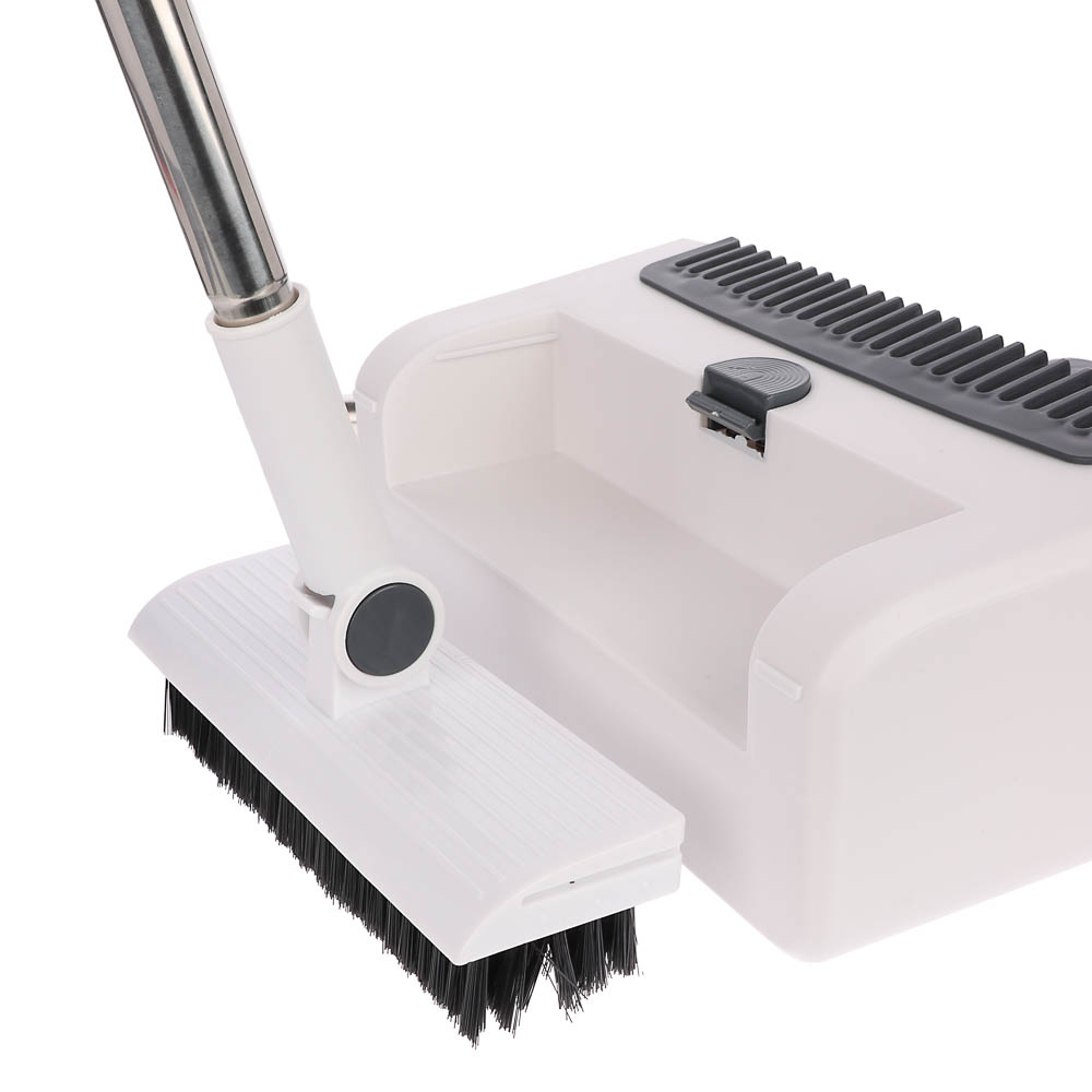 Набор для уборки 2 в 1, щетка для пола + метла с совком, арт.№ 445-432