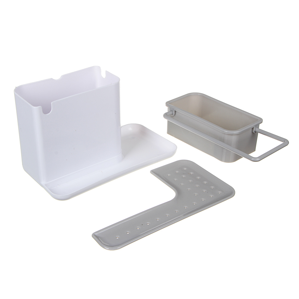 VETTA Держатель для моющих средств и губок, пластик, 21х11,4х13,5 см, арт.№ 441-162