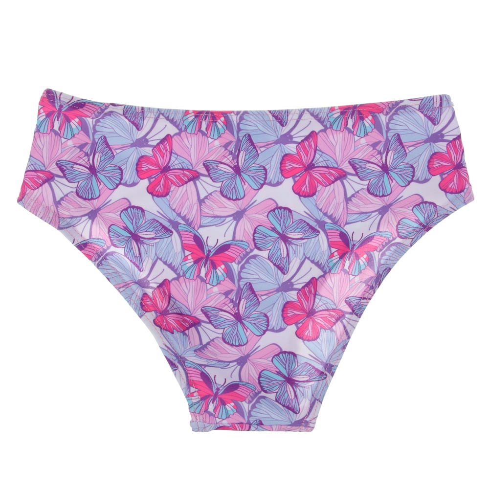 GALANTE Бабочки Купальник для девочки раздельный, р-р 110-116, 82%полиэстер, 18%эластан, арт.№ 331-026