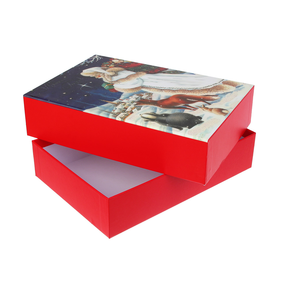 Набор подарочных коробок тм СНОУ БУМ, 3 размера 21x29x9см, 20x27x8см, 18x26x6см, картон, арт.№ 207-259