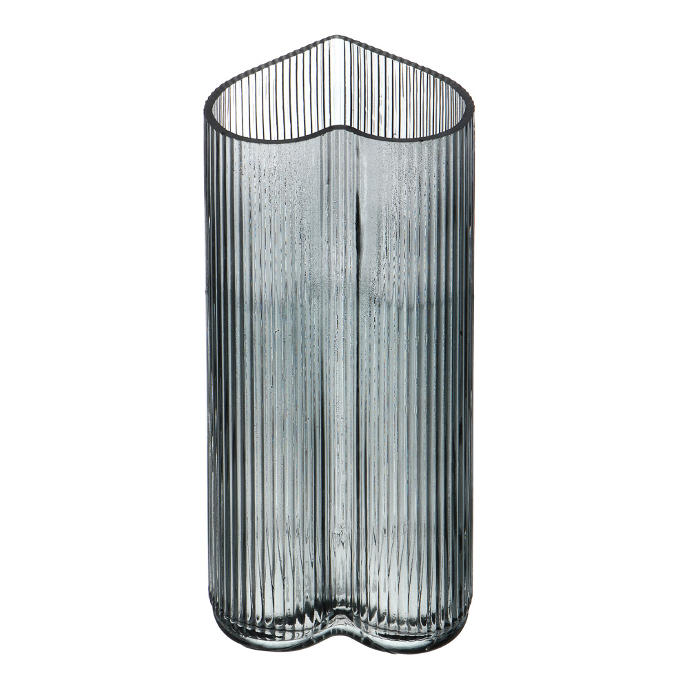 Ваза тм LADECOR "Сердце" 19х8,4 см, стекло, арт.№ 502-227