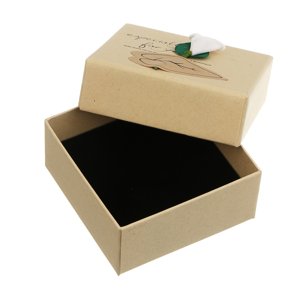 Подарочная коробка тм Fntastic "Цветок" 7,8x7,5x3,5 см, бумага, арт.№ 207-266