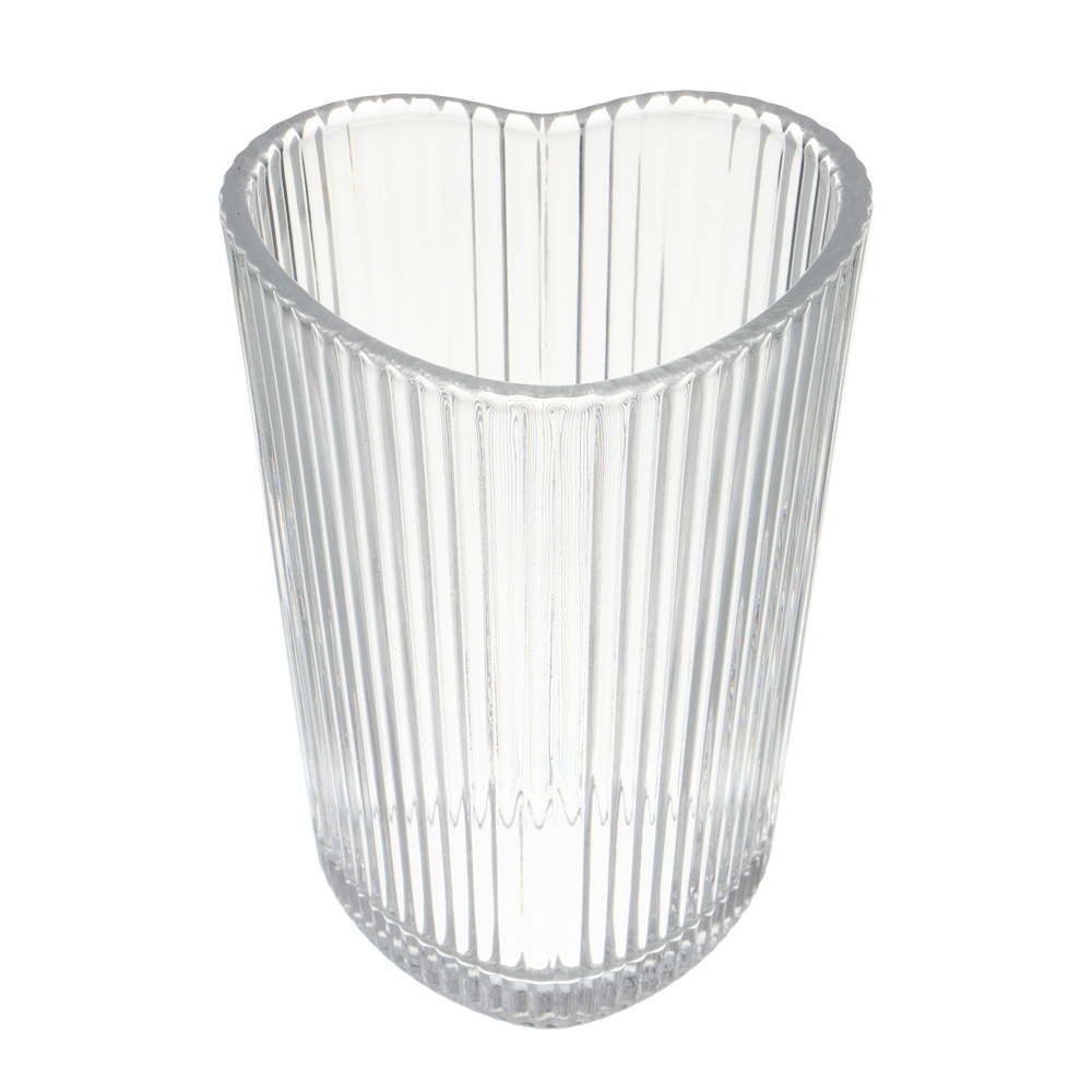 Набор бокалов для напитков тм LADECOR "Сердце" 200 мл, 2 шт, стекло, арт.№ 531-106