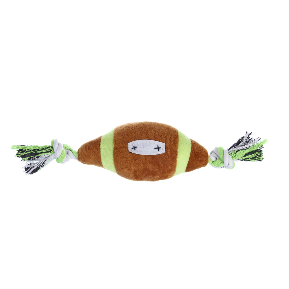 Игрушка для собак тм VETTA с пищалкой, мяч регби, п/э, 35*10см, арт.№ 273-556