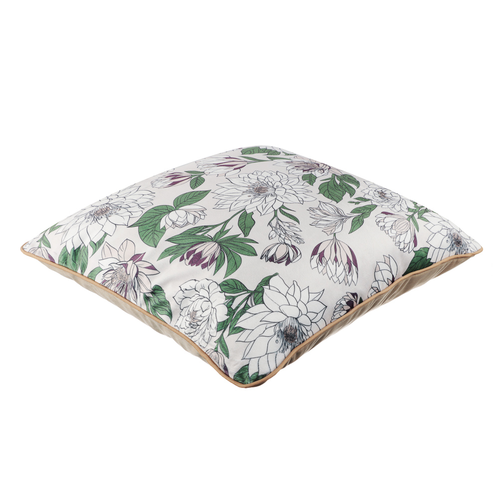 PROVANCE Хейзел Чехол для подушки 40х40см, велюр, 100% полиэстер, 2 дизайна, арт.№ 497-103