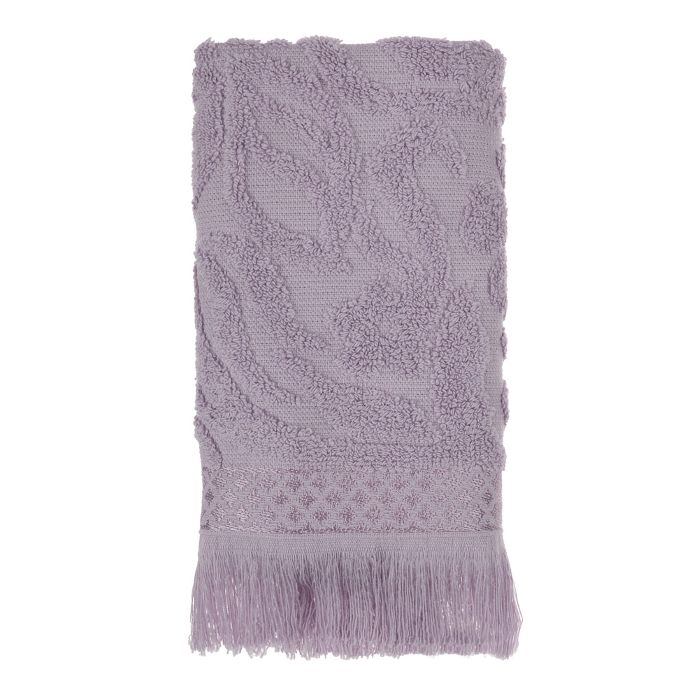 PROVANCE Шанталь Комплект полотенец махровых жаккард, 100% хл, 30х50,50х90,70х130, 430г/м, сиреневый, арт.№ 484-177