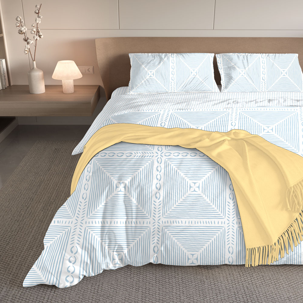 Комплект постельного белья евро (4 предмета) тм PROVANCE Орра 100% полиэстер, 2 дизайна, арт.№ 421-407