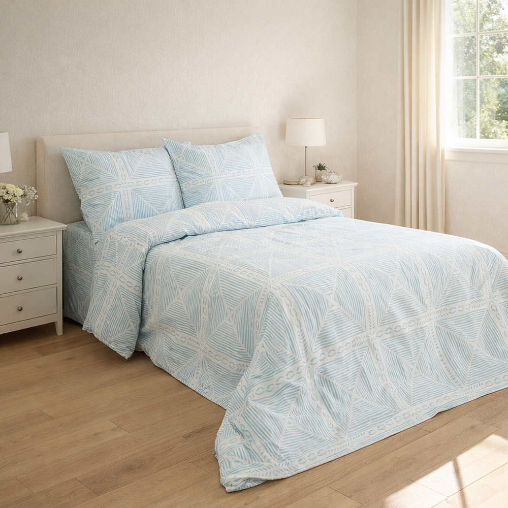 Комплект постельного белья евро (4 предмета) тм PROVANCE Орра 100% полиэстер, 2 дизайна, арт.№ 421-407