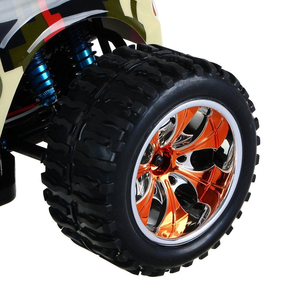 BY Машина РУ Высокоскоростной внедорожник, АКБ и ЗУ, 4АА, АБС, металл, 60,5х34х23,2 см, арт.№ 293-107