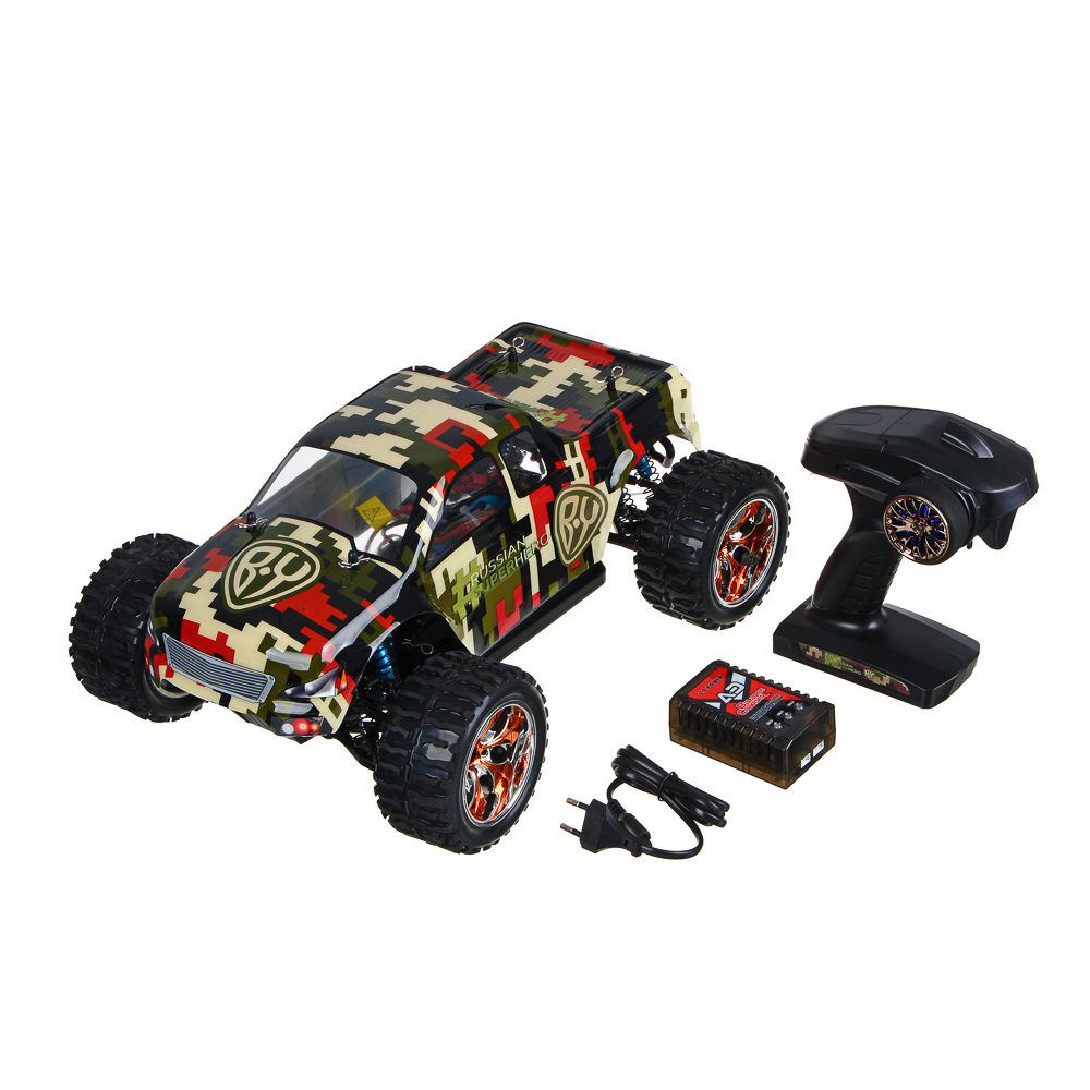 BY Машина РУ Высокоскоростной внедорожник, АКБ и ЗУ, 4АА, АБС, металл, 60,5х34х23,2 см, арт.№ 293-107