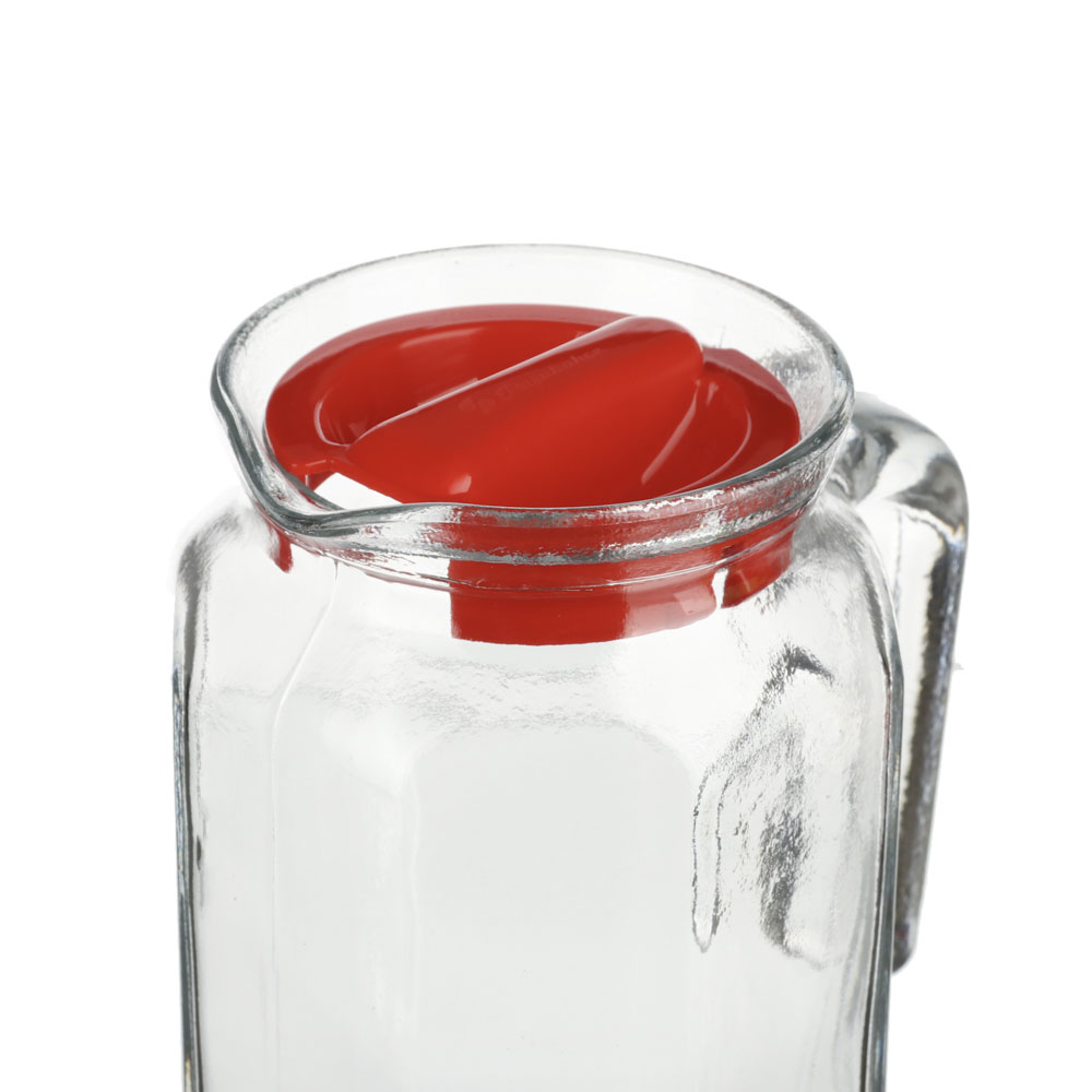 PASABAHCE Кувшин 1000мл, стекло, Кошем, с крышкой, 80051BR, арт.№ 878-438