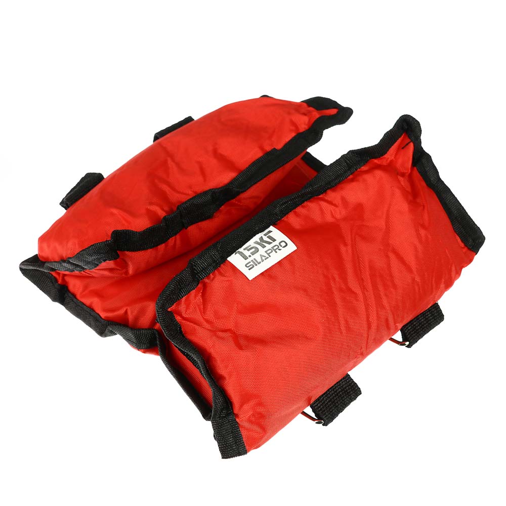 SILAPRO Набор утяжелителей для рук и ног текстильный, вес 3кг(+-100гр), 2шт х 1,5кг, 37х18см, арт.№ 191-004