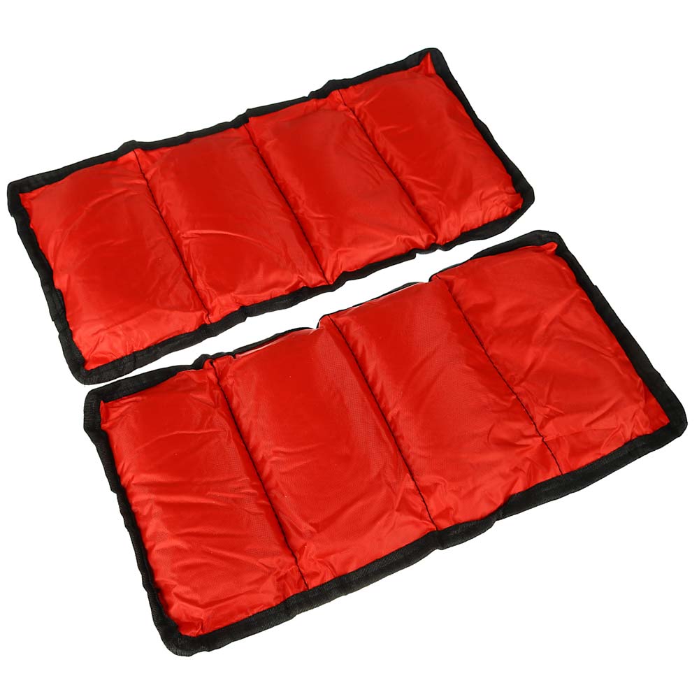 SILAPRO Набор утяжелителей для рук и ног текстильный, вес 3кг(+-100гр), 2шт х 1,5кг, 37х18см, арт.№ 191-004