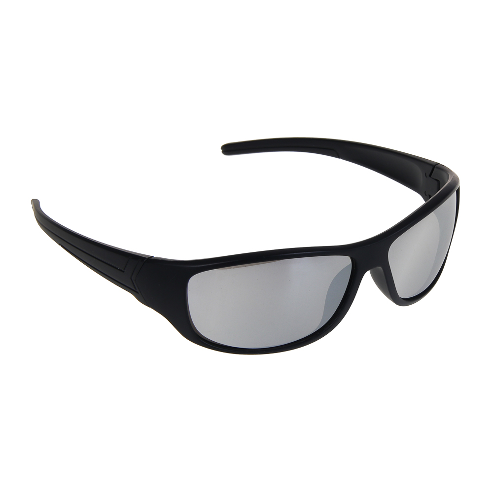 GALANTE Очки солнцезащитные, пластик, 145x38мм, черные, арт.№ 304-494