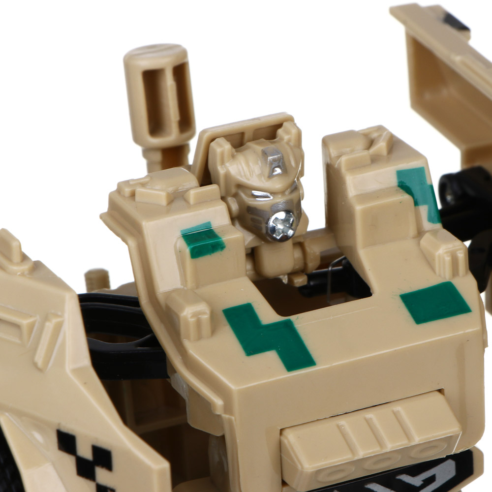 ИГРОЛЕНД Бронетрансформер "Военная операция" 2 в 1, удар, ABS, 14х7х7,5 см, 2 дизайна, арт.№ 296-003