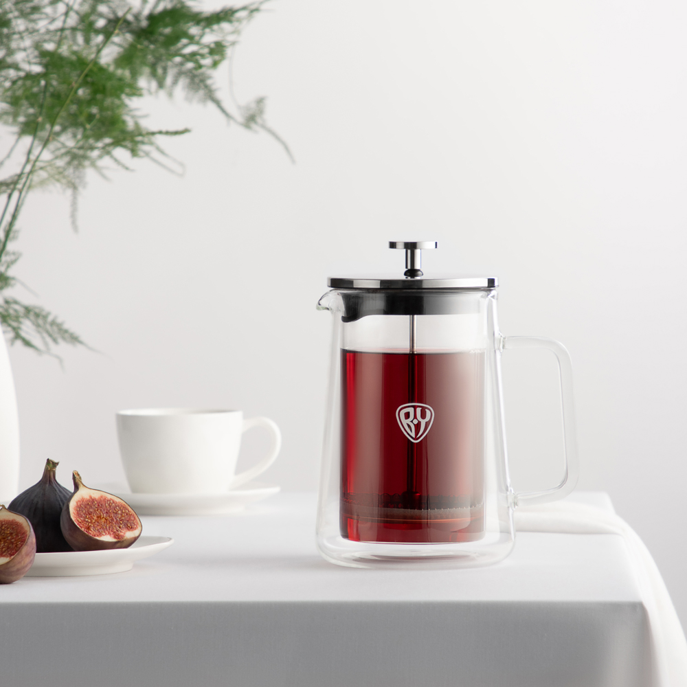BY COLLECTION Френч-пресс 600мл, жаропрочное стекло, двойные стенки, арт.№ 850-202