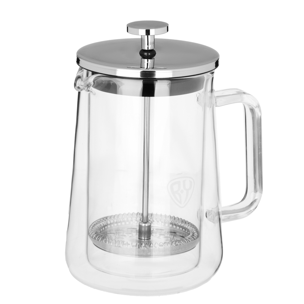 BY COLLECTION Френч-пресс 600мл, жаропрочное стекло, двойные стенки, арт.№ 850-202