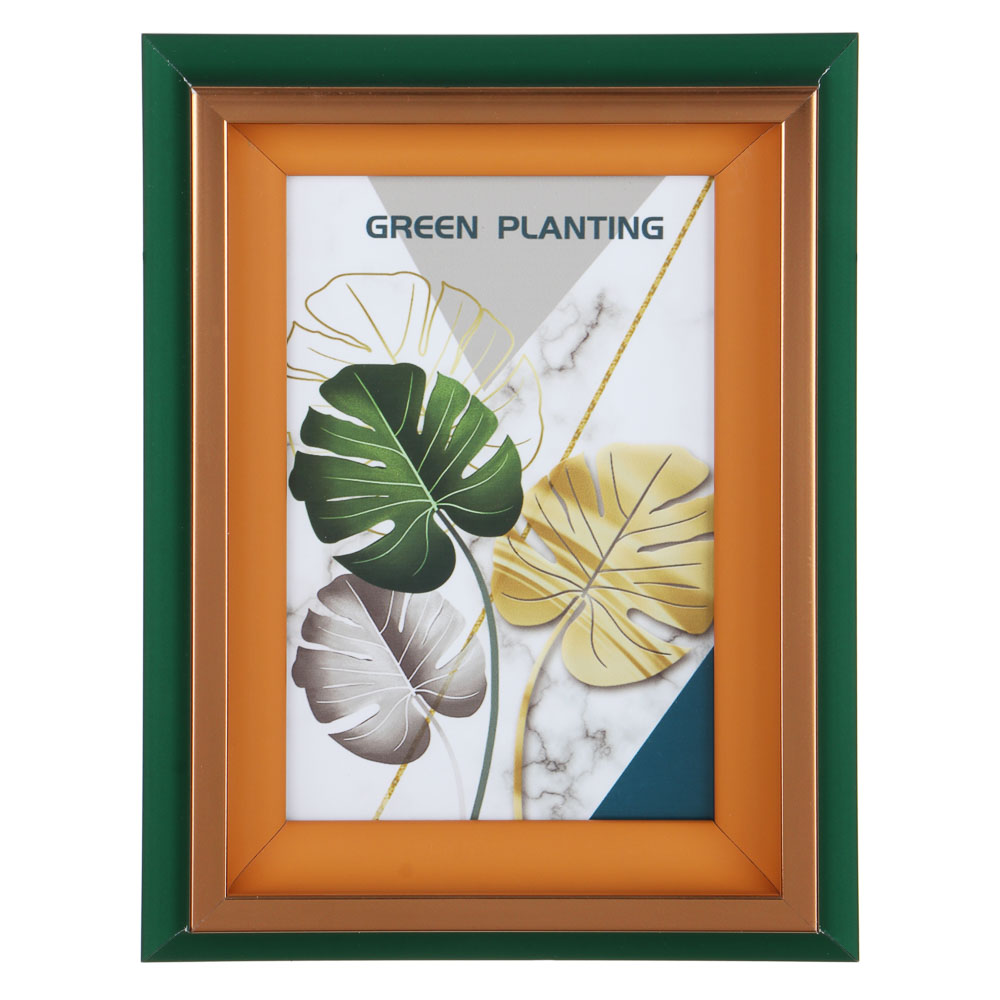 Фоторамка, 10х15 см, пластик, стекло, арт.23-54, арт.№ 520-817