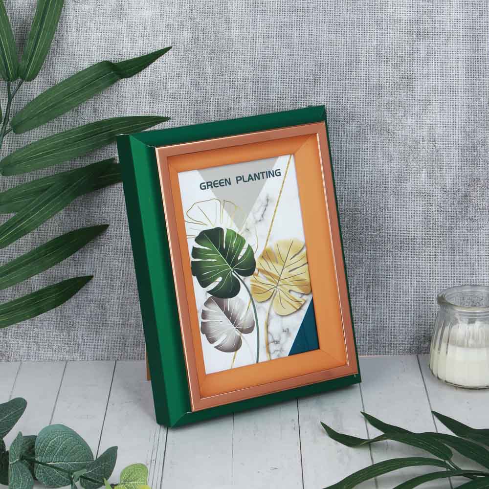 Фоторамка, 10х15 см, пластик, стекло, арт.23-54, арт.№ 520-817