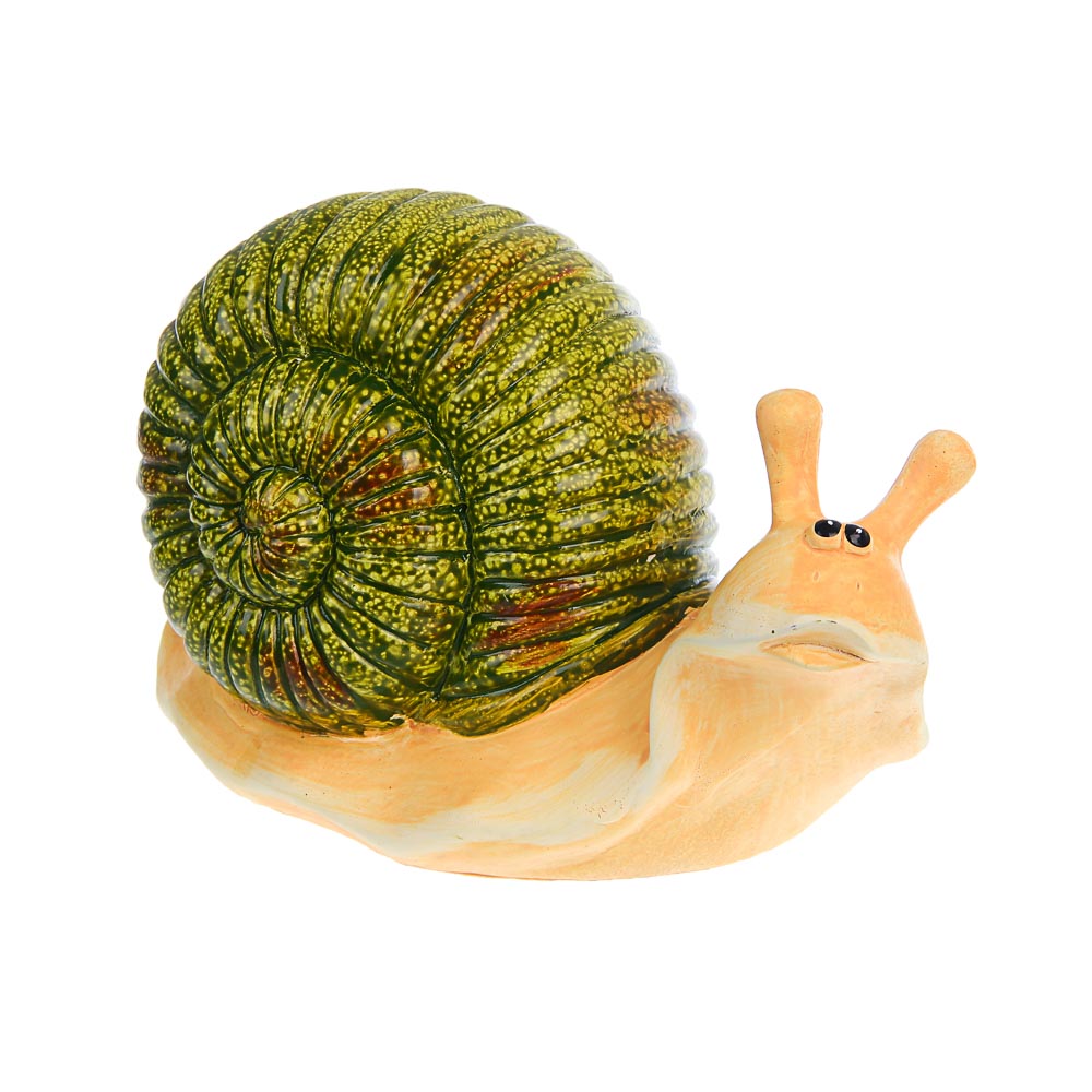 Фигурка садовая "Улитка" тм INBLOOM, 20х10х12см, магнезия, арт.№ 162-299