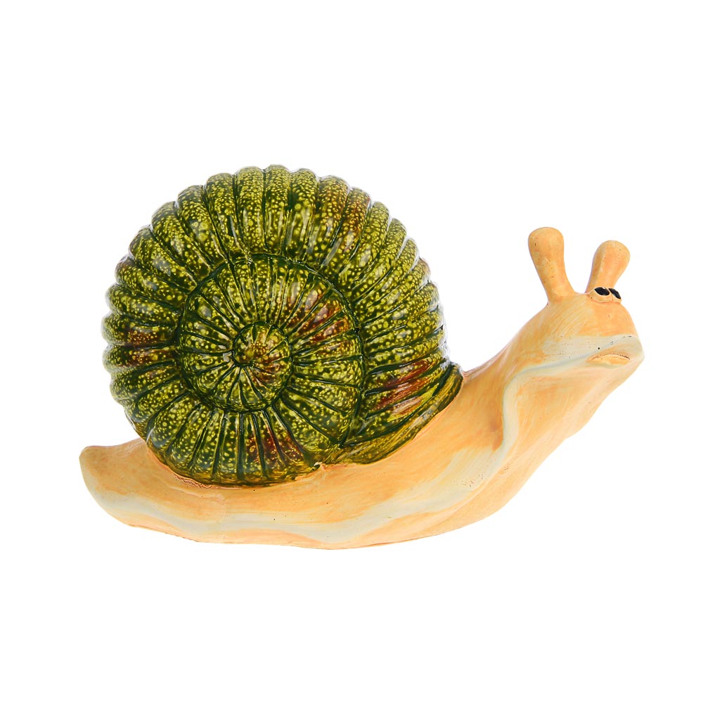 Фигурка садовая "Улитка" тм INBLOOM, 20х10х12см, магнезия, арт.№ 162-299