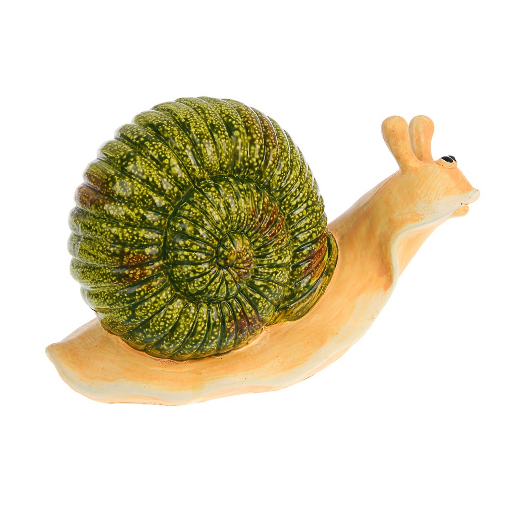 Фигурка садовая "Улитка" тм INBLOOM, 20х10х12см, магнезия, арт.№ 162-299