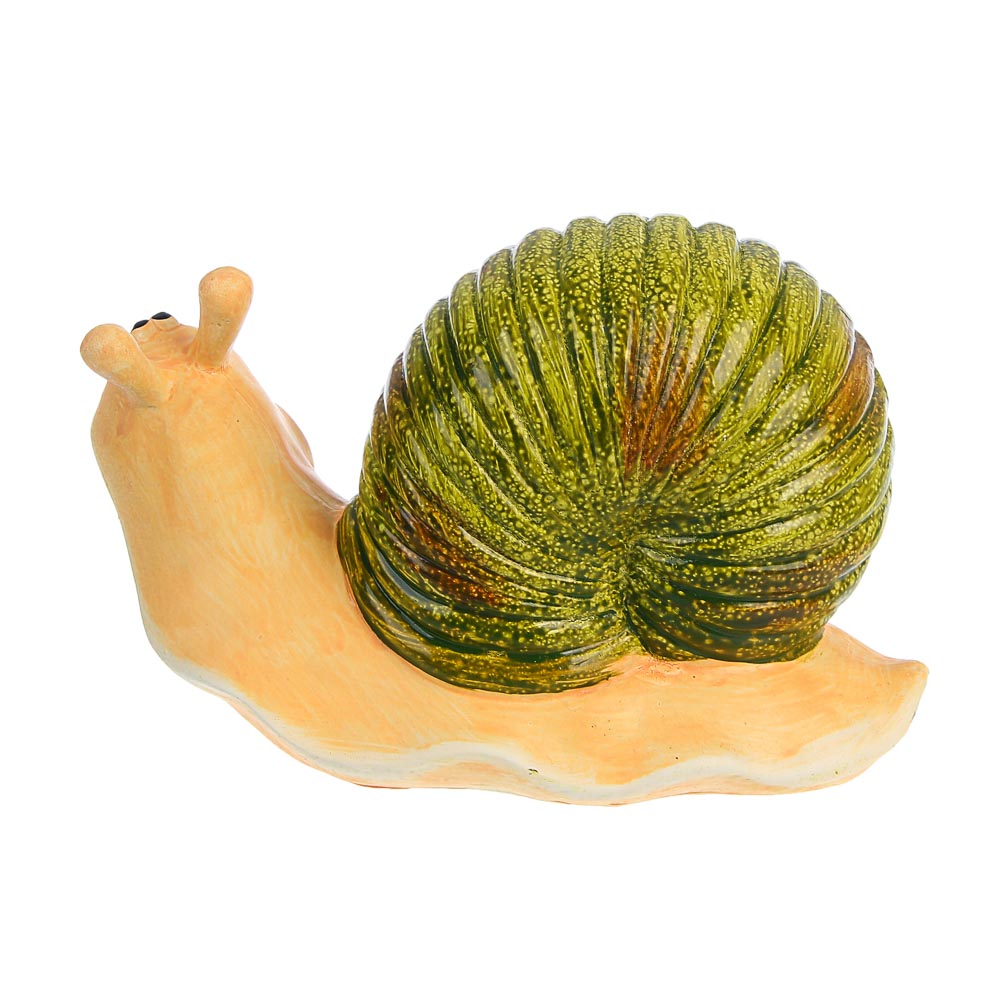Фигурка садовая "Улитка" тм INBLOOM, 20х10х12см, магнезия, арт.№ 162-299