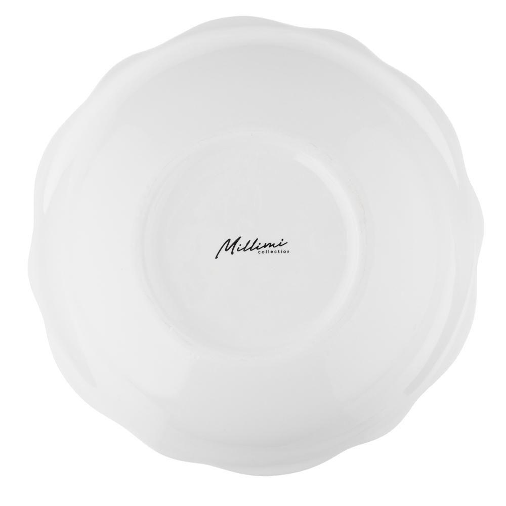 MILLIMI Гранат Салатник, 800мл, 20,5х6см, керамика, арт.№ 824-141