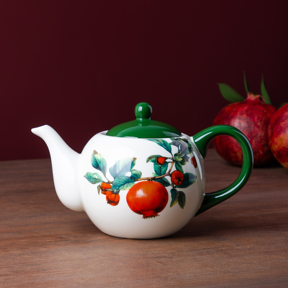 MILLIMI Гранат Чайник, 900мл, керамика, арт.№ 824-144