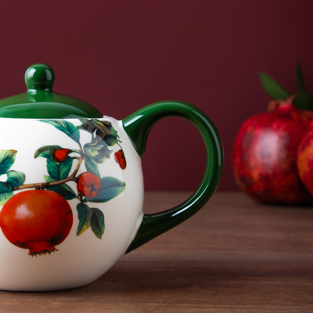 MILLIMI Гранат Чайник, 900мл, керамика, арт.№ 824-144