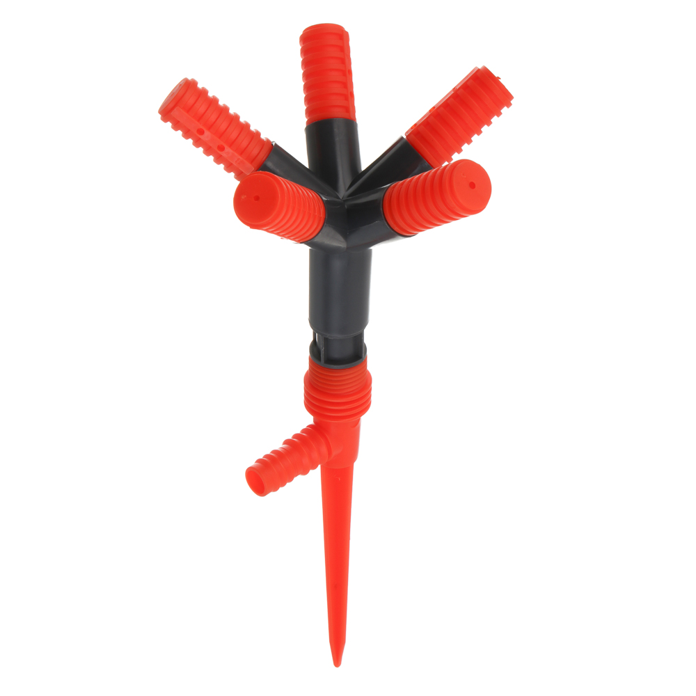 INBLOOM Разбрызгиватель 5-и лучевой на пике, 31см, круговой, пластик, арт.№ 160-002