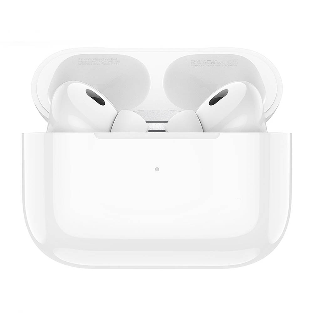 Наушники беспроводные TWS hoco. модель EW77, внутриканальные, 300/30мАч, BT5.4, белый, арт.№ 410-120