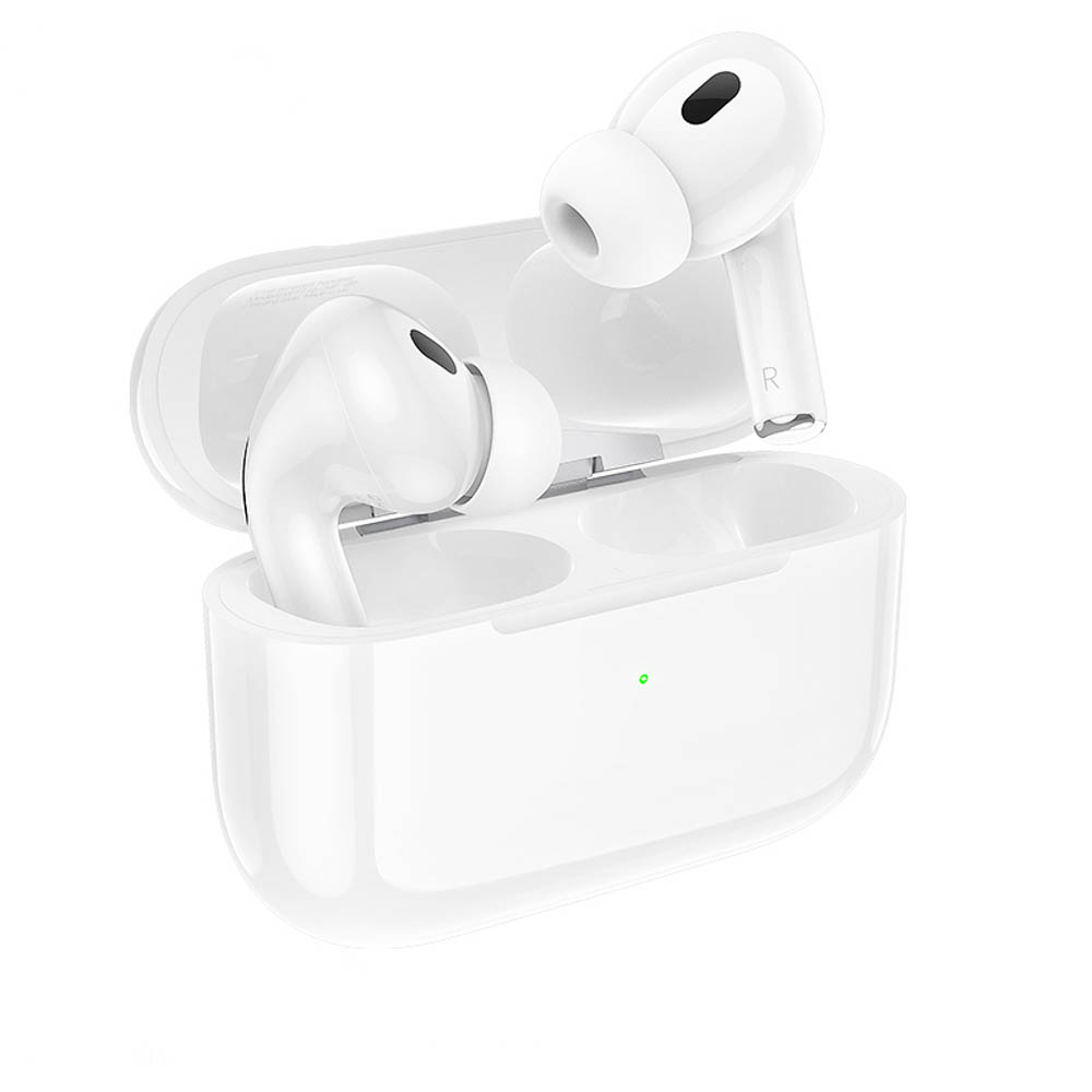 Наушники беспроводные TWS hoco. модель EW77, внутриканальные, 300/30мАч, BT5.4, белый, арт.№ 410-120