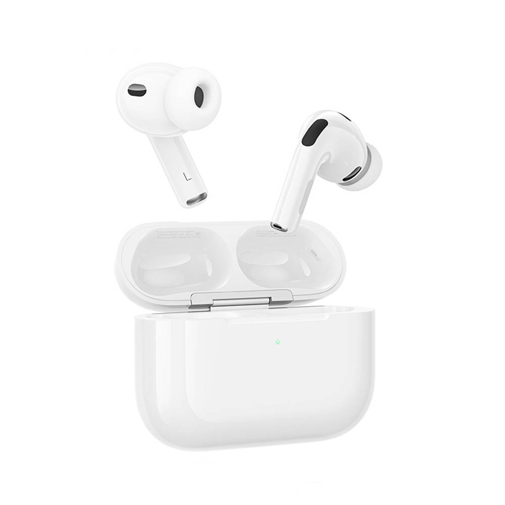 Наушники беспроводные TWS hoco. модель EW97, внутриканальные, ANC, 300/30мАч, BT6.0, белый, арт.№ 410-121