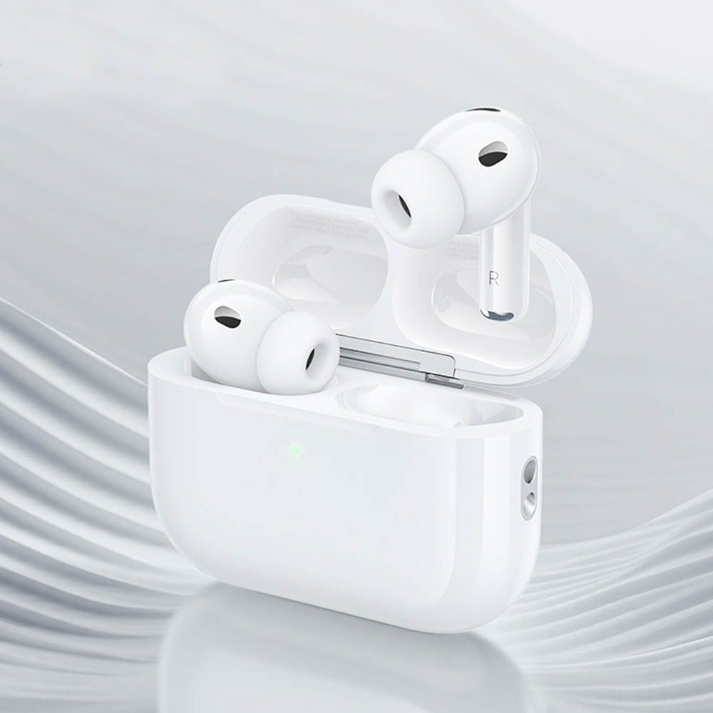 Наушники беспроводные TWS hoco. модель EW97, внутриканальные, ANC, 300/30мАч, BT6.0, белый, арт.№ 410-121