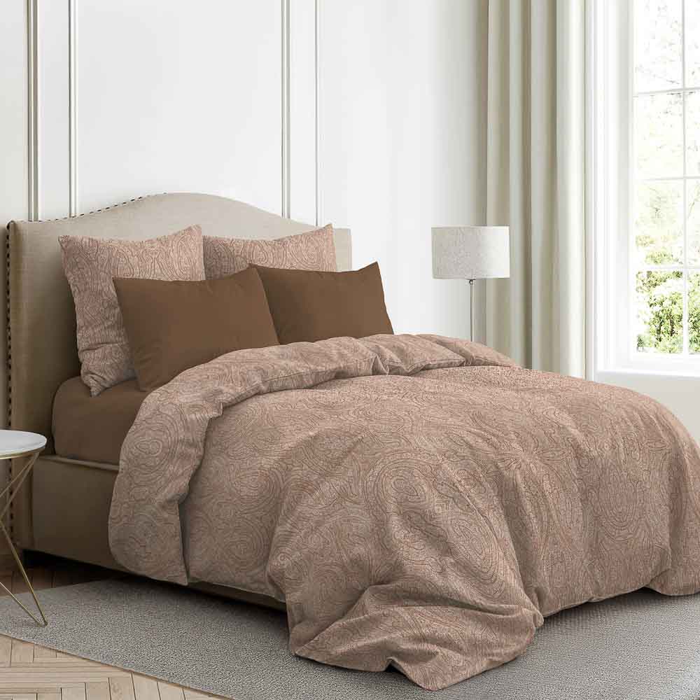 PROVANCE Ажур Шоколад Наволочка 70х70см, поплин 110гр/м, 100% хлопок, 2 цвета, арт.№ 432-027