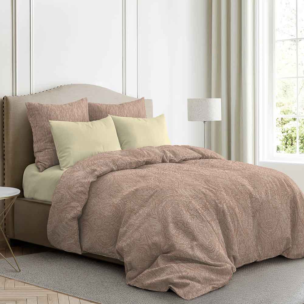 PROVANCE Ажур Шоколад Наволочка 70х70см, поплин 110гр/м, 100% хлопок, 2 цвета, арт.№ 432-027