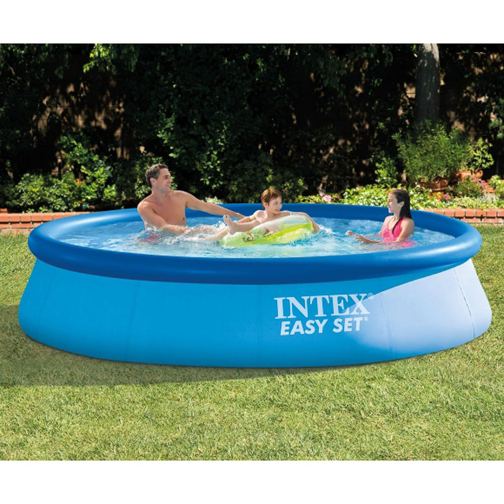 INTEX Бассейн надувной Изи Сет 396х84см, 28143NP, арт.№ 109-184