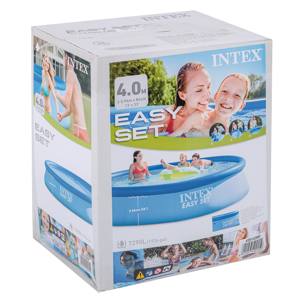 INTEX Бассейн надувной Изи Сет 396х84см, 28143NP, арт.№ 109-184