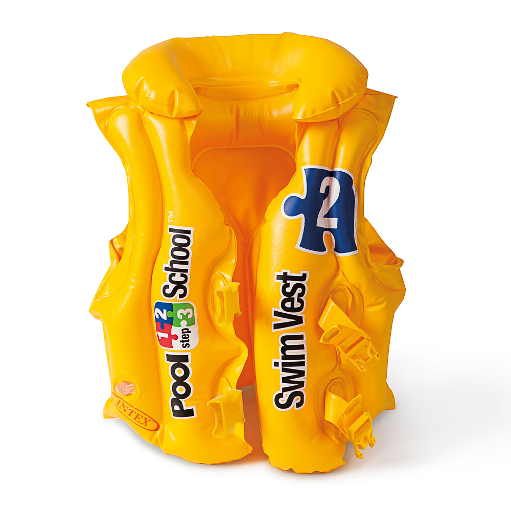 INTEX Жилет надувной DELUXE для обучения плаванию, для 3-6 лет, 58660EU, арт.№ 359-225