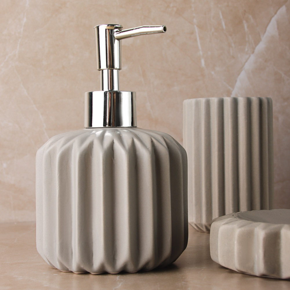 VETTA Набор для ванной 3 пр., керамика, "Солнце", 2 цвета, арт.№ 463-001