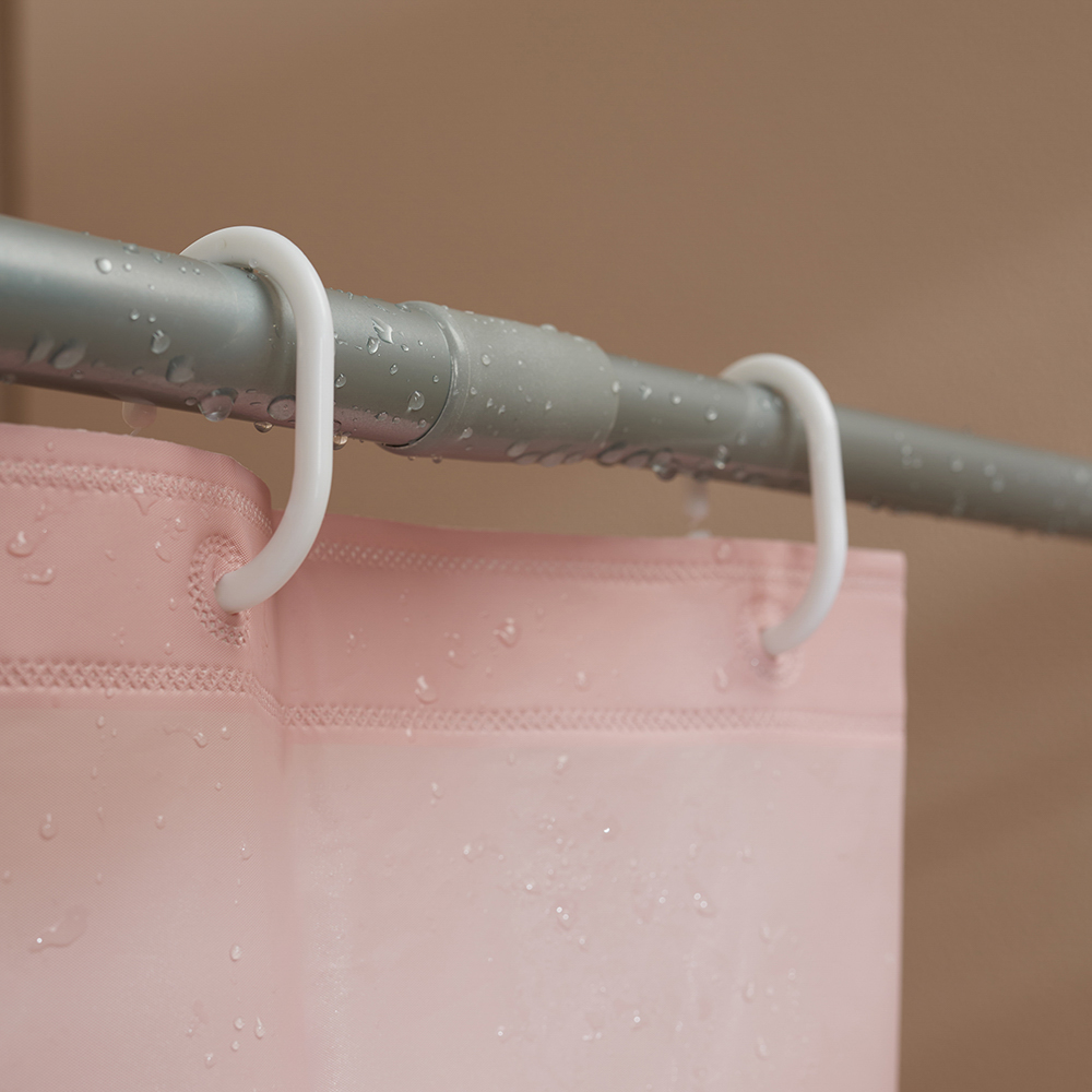 Карниз для шторы в ванную тм VETTA, 2м, алюминий, серебристый, арт.№ 461-072