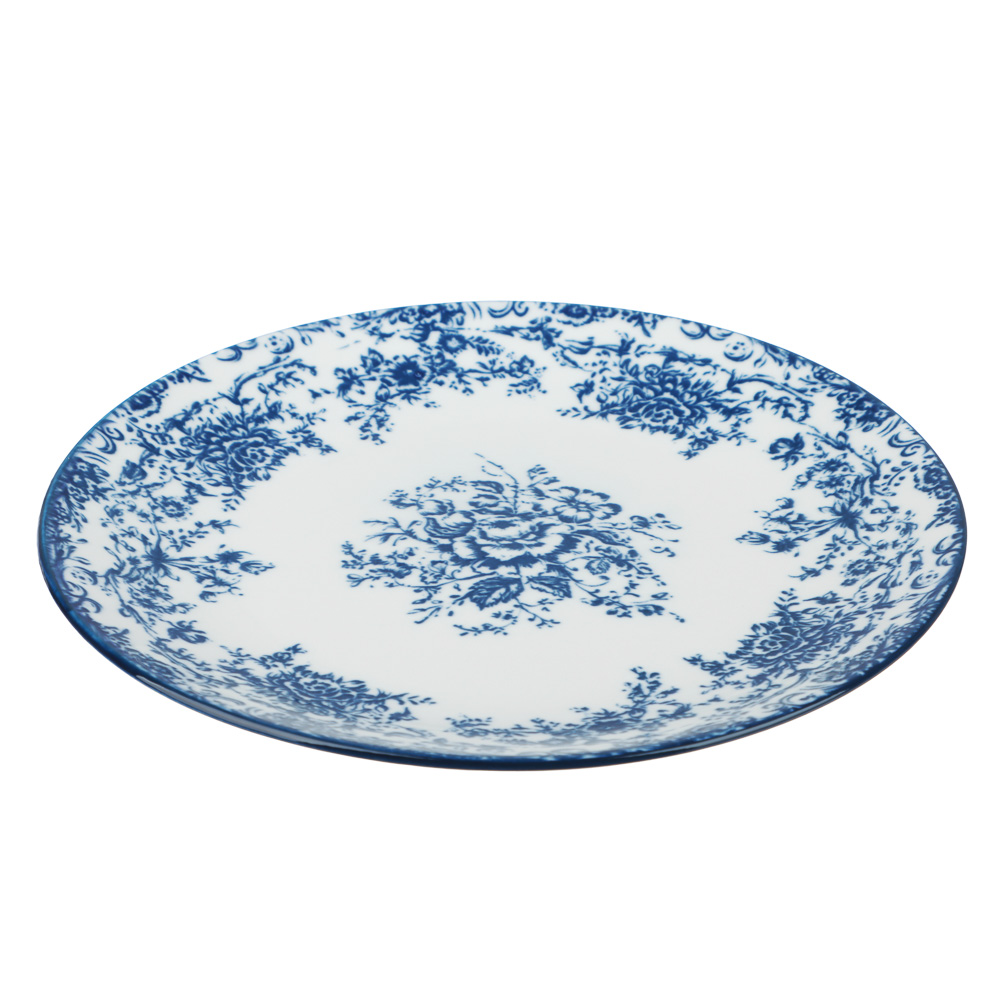 Тарелка закусочная 19см, тм MILLIMI, Элеганс, фарфор, арт.№ 816-040