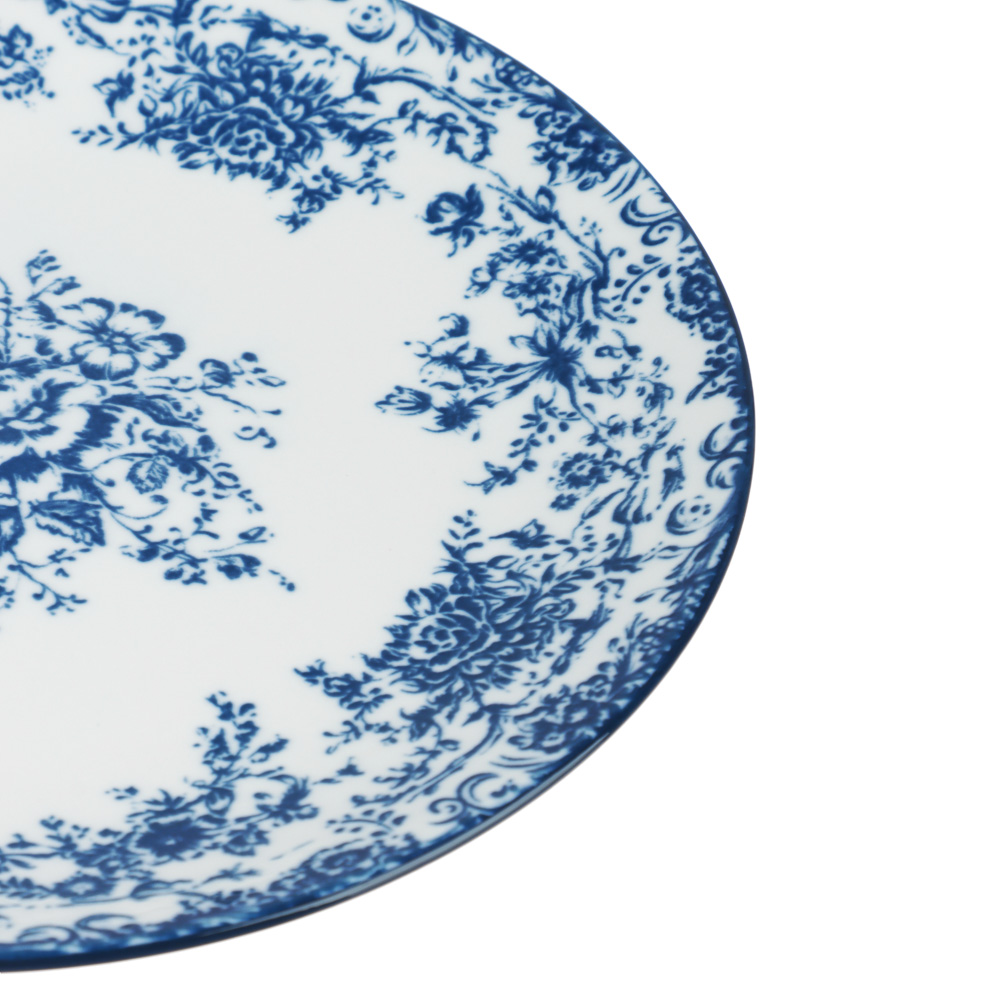 Тарелка закусочная 19см, тм MILLIMI, Элеганс, фарфор, арт.№ 816-040